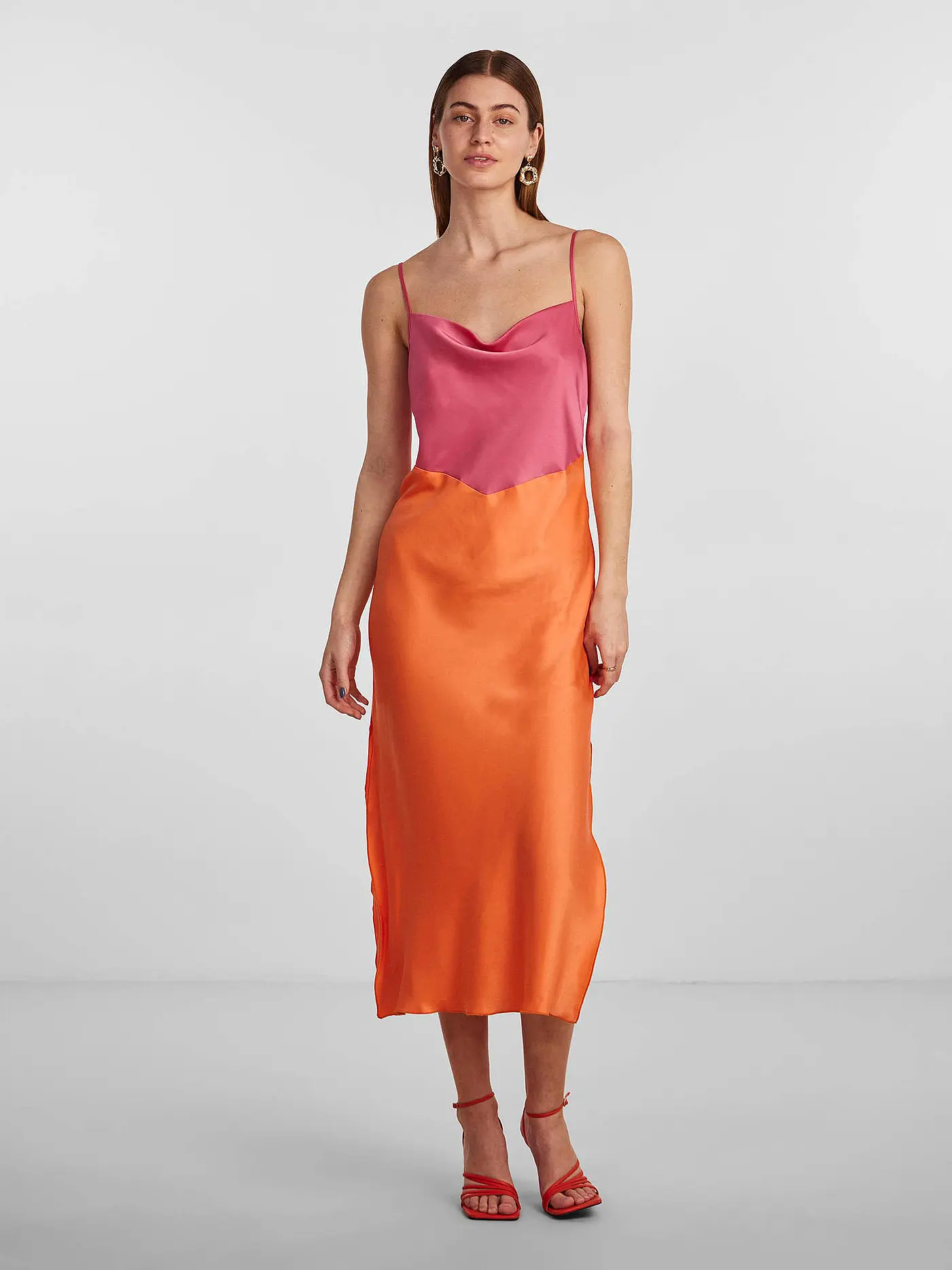 YAS | Midikleid YASDOTTEABLOCK | 